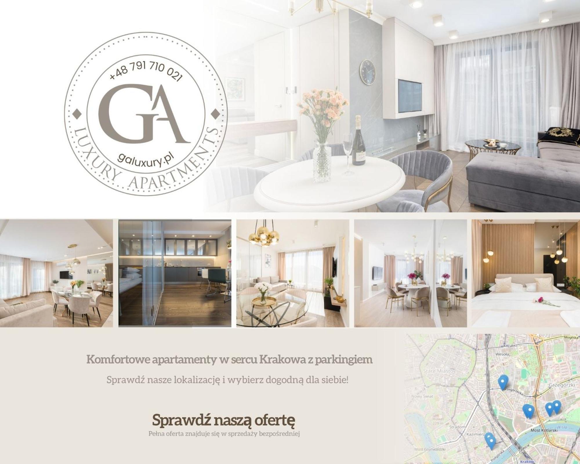 Ga Luxury Apartments W19 Krakow Exterior photo